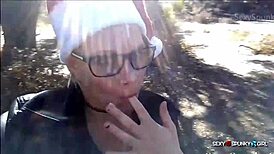 Christmas Facial Compilation with Milf