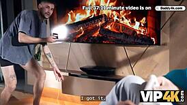 Vip4k Seductive Teen 18+ Olivia Zlota Shakes Ass in Front of Horny Stepdaddy