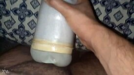 Home masturbation session