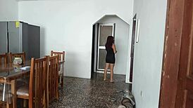 Maid Whore Showing Her Ass On Camera