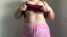 I Need Help Stretching My Big Ass And Tits For Daddy's Big Cock