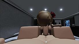 Hot blonde craved that monster cock sex and took it deep with wild blonde energy