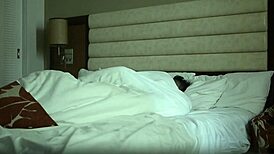 University Couple's Passionate Encounter in Hotel Room