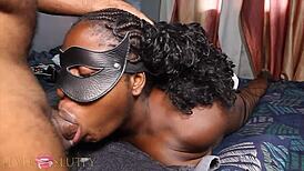 Is Elvie ready for this handcuff facefuck on the beach?