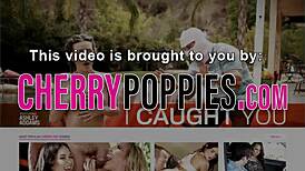 Wow, this teen got rammed doggystyle hard while bent over! So hot! 🔥