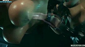 Lara Croft Assfucking Anal Sex