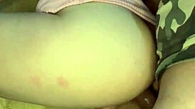 Bold anal fucking of skinny Latina wife with monster cock while husband watches