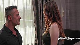 Pale Interior Designer Submits Ass to Client