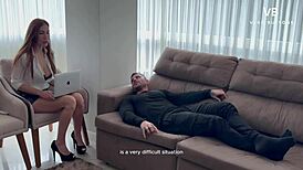 Big Ass Psychologist Attends Cuckold Patient