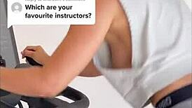 Girl Experiences Nipslip While Working Out in Tight Top