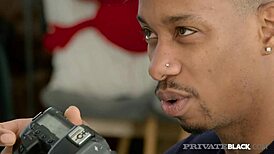 privateblack blonde model amaris enjoys ebony photographer