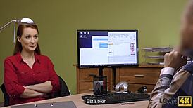 I gave my shaved pussy for a big loan, it was worth it