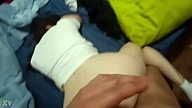 Follando a una jovencita con mi gran polla