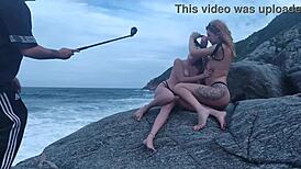 Brazilian amateur, are your small tits ready for the rocks?