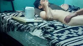 sensual massage for a skinny boy, so intimate 😍