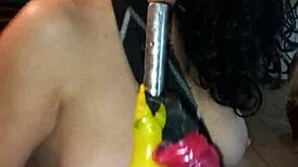 Velvet Rain 23 Hot Horny Milf Squirts With Huge Toys