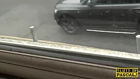 Stalking British Submissive Throated Deeply