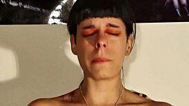 teen goth sneezin huge snot fetish pt1 hd