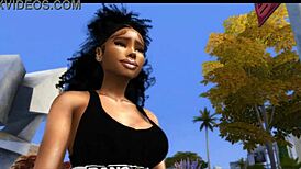 Sza's Bangin Body in Outdoor Group Scenes