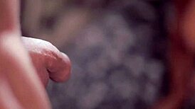 Stroking leads to a loving blowjob session.