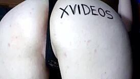 Blanca shows off her big tits and ass in lingerie, ready for pussy play!