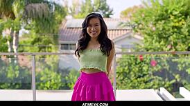 Up Close With Kimmy Kimm's Brunette Beauty