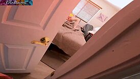 Caught watching stepmom masturbate