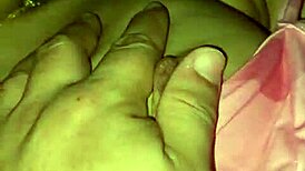 Stepfather gets aroused by pajamas and climaxes on bed