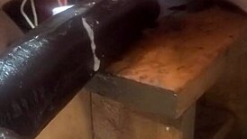 Huge Hankeys Dildos On Fucking Machine