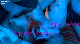 Horny Milf's Feet Made for Your Pleasure in Wet Fucking