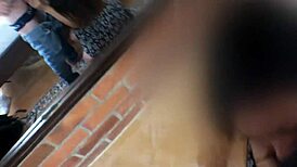 귀여운 여대생 자지빨아 정액 가득 물기?