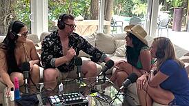 cruzn with abi james and sunni daize 😜