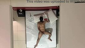 I came inside the brunette's big pussy and went soft