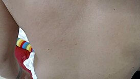 Fucking the Blonde Sex Doll's Tight Ass Passionately