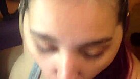 Nancy miami sucking monster cock in florida with big blowjob action