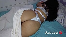 Friend's Wife Surprised With Big Cock In Her Mouth During Homemade Blowjob