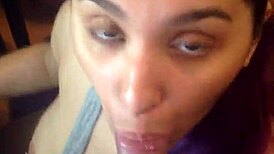 Nancy miami sucking monster cock in florida with big blowjob action