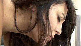 Dive into friend's red pussy for explosive lesbian action!