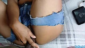 Stepbrother Touches Pussy While Sleeping