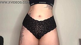 Wow! Tight Latina Pussy Teased in Cameltoe Fetish!