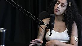 Feel that cock entering, she charges for patience, takes nude photos for masturbation, prostitution for those who like people - Bibi Hourani in sheer red!