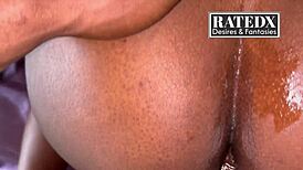 In this homemade video, a beautiful babe gets her pussy fucked deep