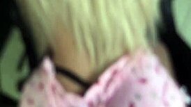 Perverted Stepfather Interrupts Stepdaughter For Anal Orgasm With Sex Toy Outdoors!