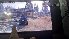 Stepsister Bets and Loses, Swallows in Homemade Roleplay