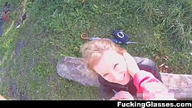 Fucking Glasses On Beach Coed