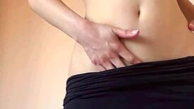 Maiskii Cute Small Amateur Girl Fingers Pussy to Orgasm and Fucks Dildo