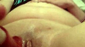 mrbabam fucks lovedoves shaved wet pussy with pink dildo