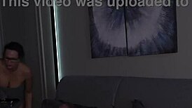 I'm so embarrassed stepmoms lover fucks my ass she catches us cheating and he shuts her mouth with huge dick