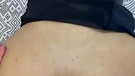 Emotional and intense as I fuck the pink ass of that curly Brazilian hottie until I cum inside her