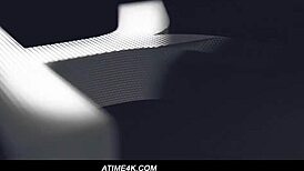 Submissive Blonde Choked In Office Creampie